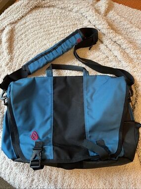 Timbuk2 Blue/Black Messenger Bag